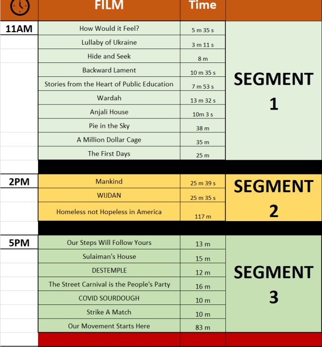 schedule